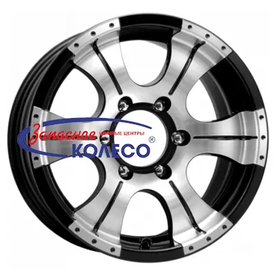 15'' 6x139,7 ET-5 D110,1 7,0J K&K Байконур (КС473) Алмаз черный