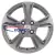 15'' 4x100 ET50 D60,1 6,0J Khomen Wheels KHW1502 (Vesta) Gray
