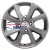 15'' 4x100 ET50 D60,1 6,0J Khomen Wheels KHW1501 (Vesta) F-Silver
