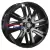 16'' 4x100 ET41 D60,1 6,0J Khomen Wheels KHW1609 (Xray) Black